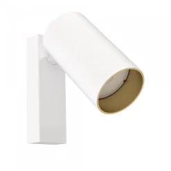 Nowodvorski Kinkiety I Lampy Na Ścianę|Lampy Biurowe, Oświetlenie Do Biura<Mono White-Gold - - kinkiet nowoczesny