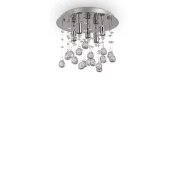 Ideal Lux Plafony Sufitowe I Ścienne|Lampy Do Łazienki<Moonlight Pl5 - - plafon