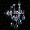 Glass LPS Kinkiety Stylowe|Kinkiety Kryształowe<N24 001/01/1; F cut, SILVER - - kinkiet kryształowy