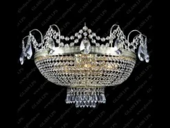 Glass LPS Kinkiety Stylowe|Kinkiety Kryształowe<N25 502/03/1-A, 3 - - kinkiet kryształowy