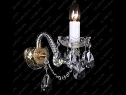 Glass LPS Kinkiety Stylowe|Kinkiety Kryształowe<N21 120/01/1-A - - kinkiet kryształowy