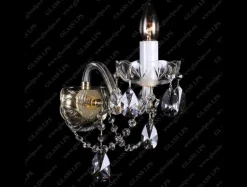 Glass LPS Kinkiety Stylowe|Kinkiety Kryształowe<N21 801/01/1-A - - kinkiet kryształowy