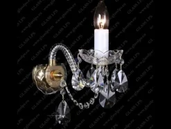 Glass LPS Kinkiety Stylowe|Kinkiety Kryształowe<N21 120/01/1-A - - kinkiet klasyczny kryształowy