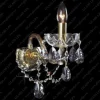 Glass LPS Kinkiety Stylowe|Kinkiety Kryształowe<N21 801/01/1-A; GOLD - - kinkiet kryształowy