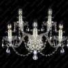 Glass LPS Kinkiety Stylowe|Kinkiety Kryształowe<N21 009/05/1-A; GOLD, lip. - - kinkiet kryształowy