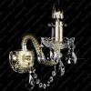 Glass LPS Kinkiety Stylowe|Kinkiety Kryształowe<N21 009/01/1-A; GOLD, lip. - - kinkiet kryształowy