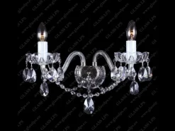 Glass LPS Kinkiety Stylowe|Kinkiety Kryształowe<N21 801/02/1-A; Ni - - kinkiet kryształowy
