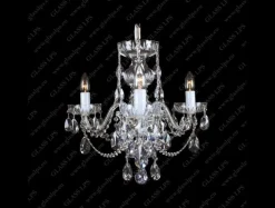 Glass LPS Kinkiety Stylowe|Kinkiety Kryształowe<N21 801/03/1-A, Ni - - kinkiet kryształowy
