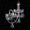 Glass LPS Kinkiety Stylowe|Kinkiety Kryształowe<N21 801/01/1-A; SILVER - - kinkiet kryształowy
