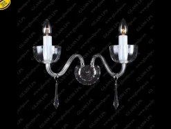 Glass LPS Kinkiety Stylowe|Kinkiety Kryształowe<N21 901/02/3-H; Ni - - kinkiet kryształowy