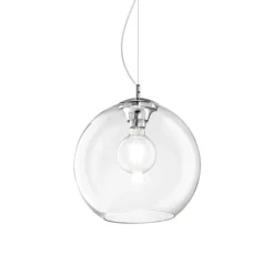 Ideal Lux Lampy Do Sypialni, Oświetlenie Do Sypialni|Lampy Wiszące Nad Ladę Kuchenną<Nemo Clear SP1 D30 - - lampa wisząca