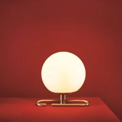 Artemide Lampki Na Biurko, Oświetlenie Biurkowe|Biurkowe Ekskluzywne<Nh1217 L16 mosiądz - - lampa biurkowa mosiądzNapięcie: 230V