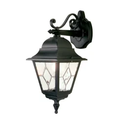 Elstead Lighting Kinkiety Zewnętrzne: Ogrodowe I Elewacyjne|Lampy Ogrodowe, Oświetlenie Do Ogrodu<Norfolk Black - - kinkiet ogrodowy dół