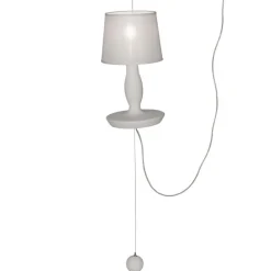 Karman Żyrandole|Wiszące Ekskluzywne<Norma M H40 biały - - lampa wisząca białyNapięcie: 230V