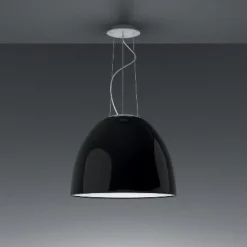 Artemide Żyrandole|Wiszące Ekskluzywne<Nur Ø55 czarny lakierowany - - lampa wisząca czarny lakierowanyNapięcie: 255V