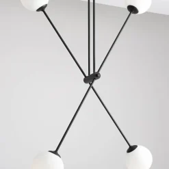 Artera Żyrandole|Nowoczesne Lampy Wiszące<Ohio 4 Black - - lampa wisząca