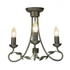 Elstead Lighting Plafony Sufitowe I Ścienne|Lampy Do Salonu, Oświetlenie Salonu<Olivia Black And Gold - - lampa sufitowa 3-ramienna