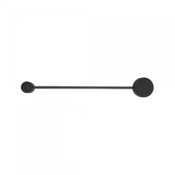 Nowodvorski Kinkiety I Lampy Na Ścianę|Kinkiety Nowoczesne<Orbit Black I - - kinkiet nowoczesny