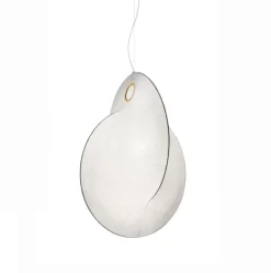 Flos Wiszące Ekskluzywne|Żyrandole<Overlap S2 biały - - lampa wisząca