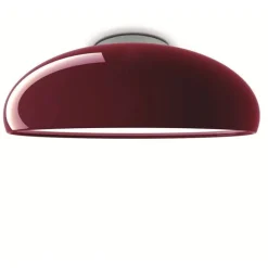 Fontana Arte Plafony Sufitowe I Ścienne|Plafony Ekskluzywne<Pangen Ø60 czerwony - - lampa sufitowa czerwonyNapięcie: 230V