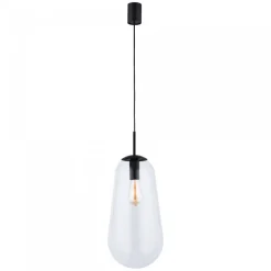 Nowodvorski Nowoczesne Lampy Wiszące|Żyrandole<Pear Black L - - lampa wisząca nowoczesna