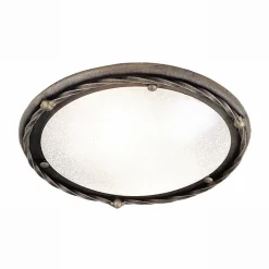 Elstead Lighting Plafony Sufitowe I Ścienne|Lampy Do Salonu, Oświetlenie Salonu<Pembroke Black And Gold Ø30 - - lampa sufitowa klasyczna