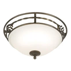 Elstead Lighting Plafony Sufitowe I Ścienne|Lampy Do Salonu, Oświetlenie Salonu<Pembroke Black And Gold Ø37 - - lampa sufitowa klasyczna