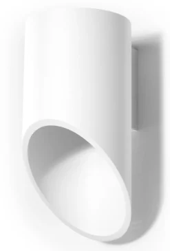 SOLLUX LIGHTING Kinkiety I Lampy Na Ścianę<Penne 20 Biały - - lampa ścienna