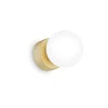 Ideal Lux Kinkiety I Lampy Na Ścianę<Perlage Ap1 Brass - - kinkiet