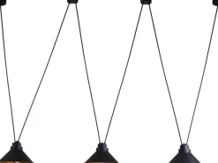 Nowodvorski Żyrandole|Lampy Do Jadalni<Perm Black-Gold III 9146 - - lampa wisząca nowoczesna