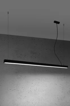 THORO Lampy Do Kuchni, Oświetlenie Kuchenne|Żyrandole<Pinne 145 Czarna 4000K - - lampa wisząca