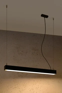 THORO Lampy Do Kuchni, Oświetlenie Kuchenne|Żyrandole<Pinne 65 Czarna 3000K - - lampa wisząca