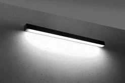THORO Kinkiety I Lampy Na Ścianę|Oświetlenie Obrazowe<Pinne 95 Czarny 4000K - - lampa ścienna