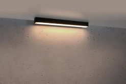 THORO Plafony Sufitowe I Ścienne|Lampy Do Kuchni, Oświetlenie Kuchenne<Pinne 65 Czarny 3000K - - lampa sufitowa