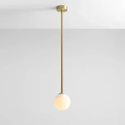 Artera Plafony Sufitowe I Ścienne|Nowoczesne Plafony Sufitowe<Pinne 1 Long Brass - - plafon