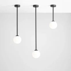 Artera Żyrandole<Pinne 1 Short Black - - lampa wisząca