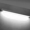 THORO Kinkiety I Lampy Na Ścianę|Lampy I Kinkiety Nad Lustro, Oświetlenie Lustra<Pinne 95 Szary 4000K - - lampa ścienna