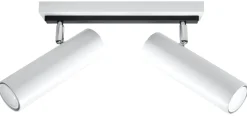 SOLLUX LIGHTING Plafony Sufitowe I Ścienne|Lampy Do Salonu, Oświetlenie Salonu<Plafon DIREZIONE 2 - Sollux Biały