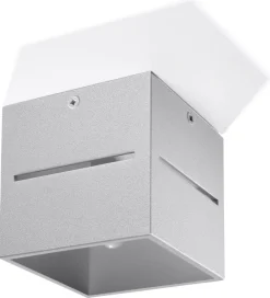 SOLLUX LIGHTING Plafony Sufitowe I Ścienne|Lampy Tuby<Plafon LOBO - Sollux Szary
