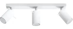 SOLLUX LIGHTING Plafony Sufitowe I Ścienne|Nowoczesne Plafony Sufitowe<Plafon RING 3 Biały - Sollux