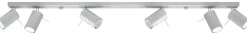 SOLLUX LIGHTING Plafony Sufitowe I Ścienne|Nowoczesne Plafony Sufitowe<Plafon RING 6L - Sollux Szary