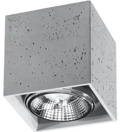 SOLLUX LIGHTING Plafony Sufitowe I Ścienne|Nowoczesne Plafony Sufitowe<Plafon VALDE 140 beton - Sollux Szary