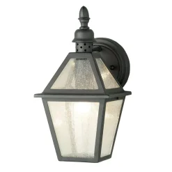 Elstead Lighting Kinkiety Zewnętrzne: Ogrodowe I Elewacyjne|Lampy Ogrodowe, Oświetlenie Do Ogrodu<Polruan Black - - kinkiet ogrodowy