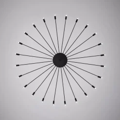 Oty Light Żyrandole|Wiszące Ekskluzywne<POP 40 Chandelier czarny Ø180 - - lampa wisząca