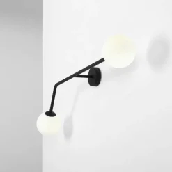Artera Kinkiety I Lampy Na Ścianę|Kinkiety Nowoczesne<Pure Wall Black horizontal - - kinkiet