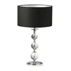 Zuma Line Lampki Na Biurko, Oświetlenie Biurkowe|Lampy Do Salonu, Oświetlenie Salonu<Rea Black Biurkowa - - lampa biurkowa klasyczna