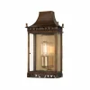 Elstead Lighting Kinkiety Zewnętrzne: Ogrodowe I Elewacyjne|Lampy Ogrodowe, Oświetlenie Do Ogrodu<Regents Park Brass - - kinkiet ogrodowy