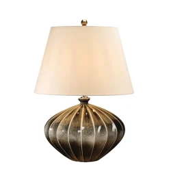 Elstead Lighting Lampki Na Biurko, Oświetlenie Biurkowe|Lampy Do Salonu, Oświetlenie Salonu<Ribbed Pumpkin - - lampa biurkowa nowoczesna