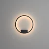 Maytoni Kinkiety I Lampy Na Ścianę<Rim Black Ø40 - - kinkiet