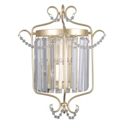 Italux Kinkiety I Lampy Na Ścianę|Kinkiety Kryształowe<Rinaldo Champagne Gold - - kinkiet